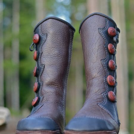 Handmade Leather Moccasin Boots Archives - Soul Path Shoes